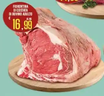 Supermercati EffePiù Fiorentina di costata di bovino adulto offerta