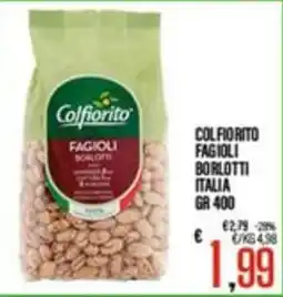 Supermercati EffePiù Colfiorito fagioli borlotti offerta