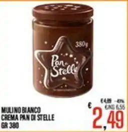 Supermercati EffePiù Mulino Bianco Crema Pan di Stelle offerta