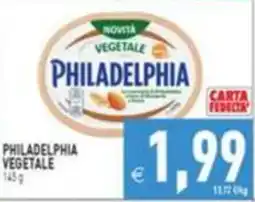 Pim Supermercati Philadelphia vegetale offerta