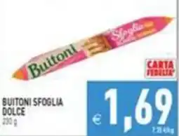 Pim Supermercati Buitoni sfoglia dolce offerta