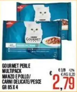 Supermercati EffePiù Gourmet Perle Multipack Carni Delicate/Pesce offerta
