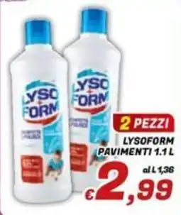 Idromarket Lysoform pavimenti offerta