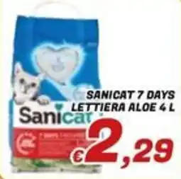 Idromarket Sanicat lettiera aloe offerta