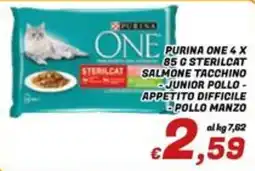 Idromarket Purina One Sterilcat Junior offerta