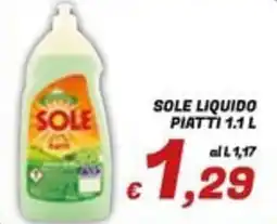 Idromarket Sole liquido piatti offerta