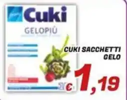 Idromarket Cuki sacchetti gelo offerta