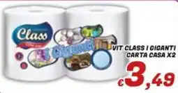Idromarket Vit Class i Ciganti carta casa offerta