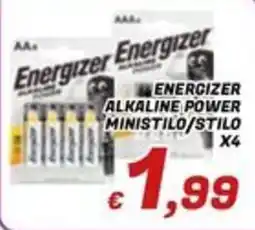 Idromarket Energizer batterie AA offerta