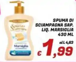 Idromarket Spuma di sciampagna sap. liqu. Marsiglia offerta