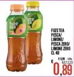 Supermercati EffePiù Fuzetea pesca/limone offerta