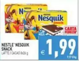 Pim Supermercati Nestlé Nesquik Snack offerta