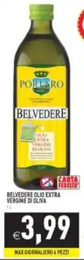 Iperfamily Belvedere olio extra vergine di oliva offerta