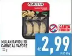 Iperfamily Mulán ravioli di carne al vapore offerta