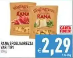 Iperfamily Rana sfogliagrezza vari tipi offerta