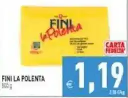 Iperfamily Finì la polenta offerta