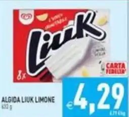 Pim Supermercati Algida Liuk Limone offerta