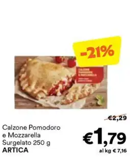 Unes Calzone Pomodoro e Mozzarella offerta