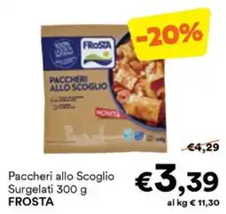 Unes Paccheri allo Scoglio FROSTA offerta