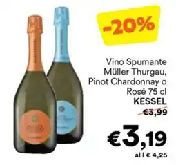 Unes Vino Spumante Müller Thurgau offerta