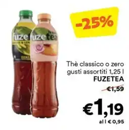 Unes Thè classico o zero Fuzetea offerta