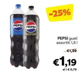Unes PEPSI gusti assortiti offerta