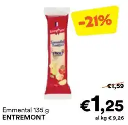 Unes Emmenthal ENTREMONT offerta