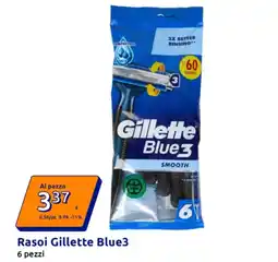 Action Rasoi Gillette Blue3 offerta