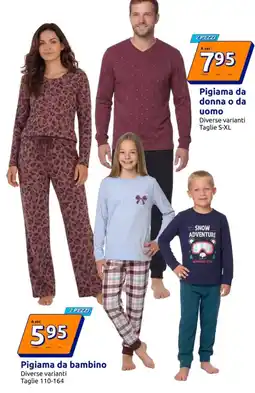 Action Pigiama da bambino offerta