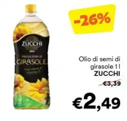 Unes Olio di semi di girasole ZUCCHI offerta