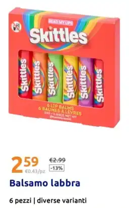 Action Balsamo labbra offerta