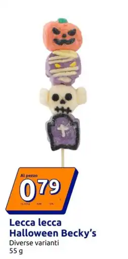Action Lecca lecca Halloween Becky's offerta