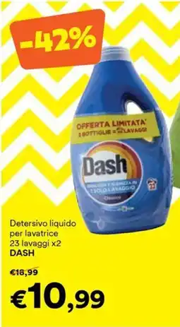 Unes Detersivo liquido per lavatrice Dash offerta