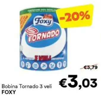 Bobina Tornado 3 veli FOXY
