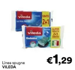 Unes Linea spugne VILEDA offerta