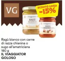 Unes Ragù bianco con carne di razza chianina o sugo all'amatriciana offerta