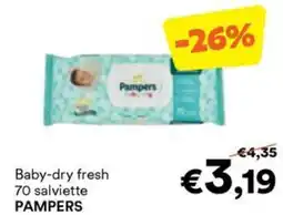 Unes Baby-dry fresh PAMPERS offerta