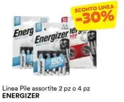 Unes Linea Pile assortite ENERGIZER offerta