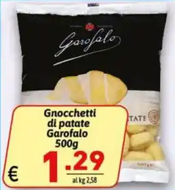 Ipercarni Gnocchetti di patate Garofalo offerta