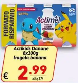 Ipercarni Actikids Danone offerta