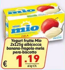 Ipercarni Yogurt frutta Mio offerta