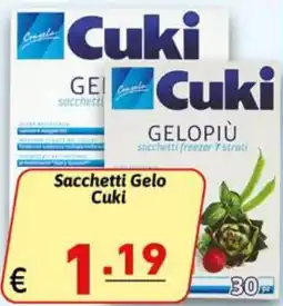 Ipercarni Sacchetti Gelo Cuki offerta
