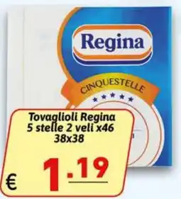 Ipercarni Tovaglioli Regina offerta
