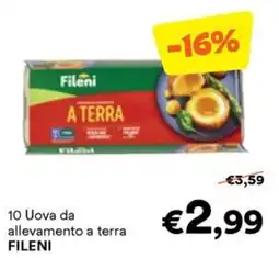 Unes Uova da allevamento a terra Fileni offerta
