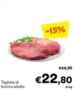 Unes Tagliata di bovino adulto offerta