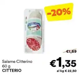Unes Salame Citterino CITTERIO offerta