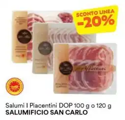 Unes Salumi I Piacentini DOP offerta