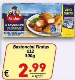 Ipercarni Bastoncini Findus offerta