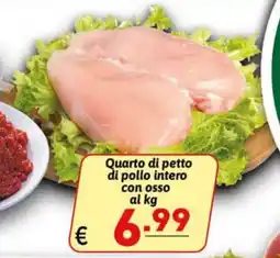 Ipercarni Quarto di petto di pollo intero con osso offerta