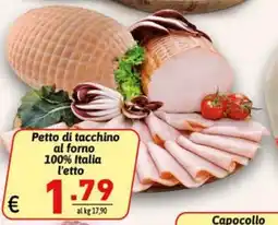 Ipercarni Petto di tacchino al forno offerta